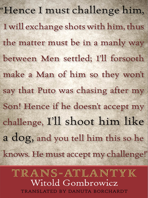 Title details for Trans-Atlantyk by Danuta Borchardt - Available